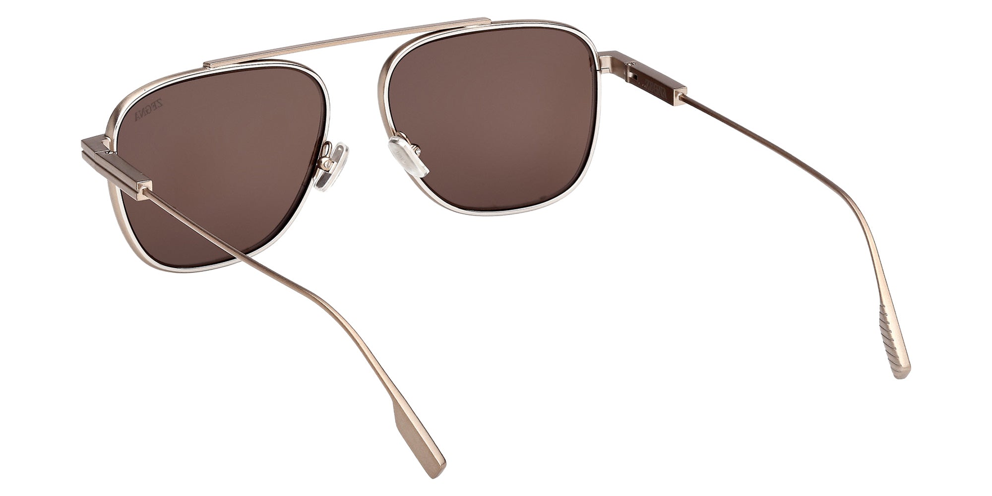 Ermenegildo Zegna EZ0291 35E 57 - Matte Light Brown / Brown 35E #id:ez029135e_s:100115