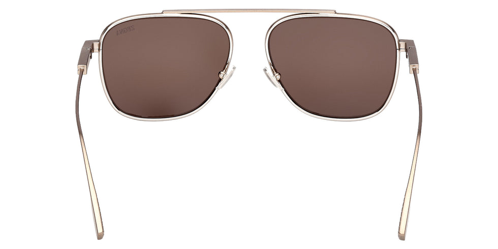 Ermenegildo Zegna EZ0291 35E 57 - Matte Light Brown / Brown 35E #id:ez029135e_s:100120