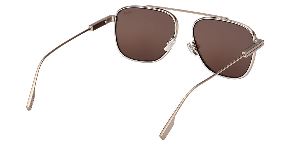 Ermenegildo Zegna EZ0291 35E 57 - Matte Light Brown / Brown 35E #id:ez029135e_s:100125