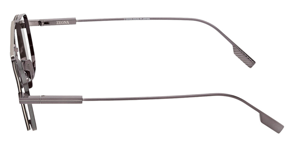 Ermenegildo Zegna EZ0293 09A 54 - Matte Gunmetal / Smoke #id:ez029309a_s:100110