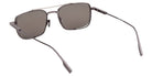 Ermenegildo Zegna EZ0293 09A 54 - Matte Gunmetal / Smoke #id:ez029309a_s:100115