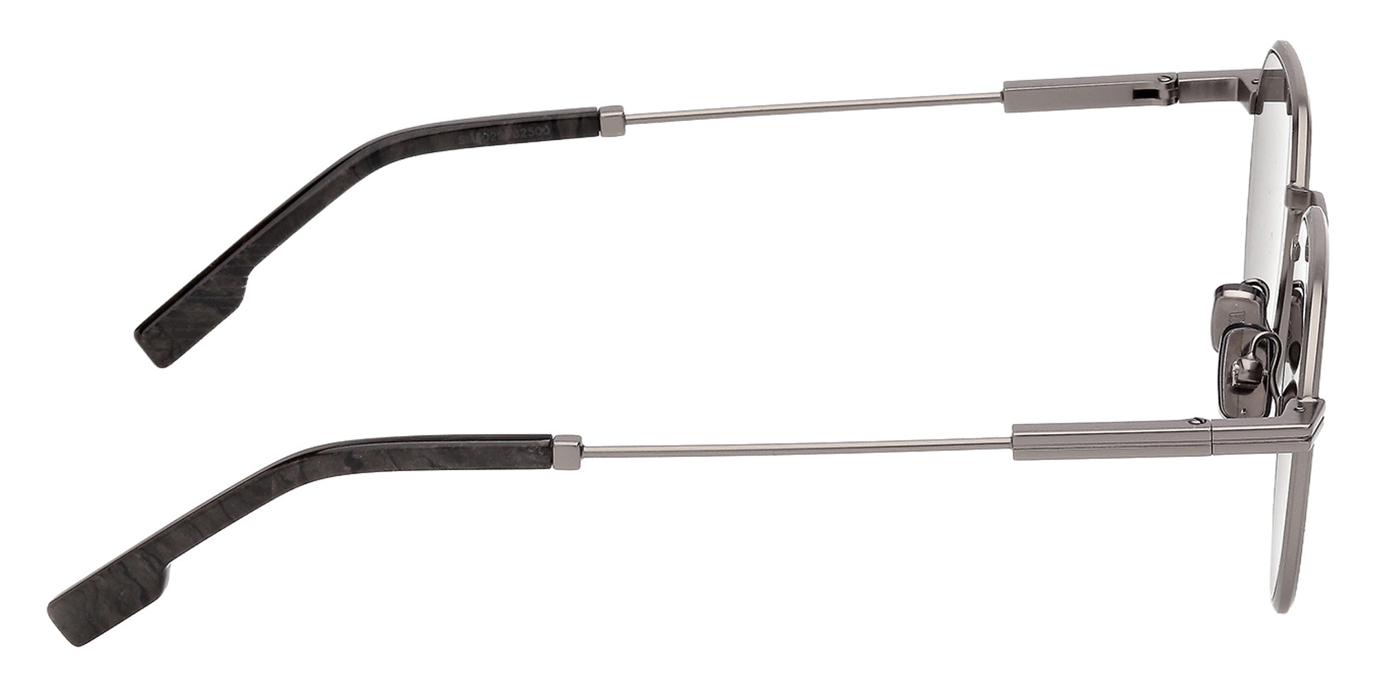 Ermenegildo Zegna EZ0297 08A 51 - Shiny Gunmetal / Smoke 08A #id:ez029708a_s:100130