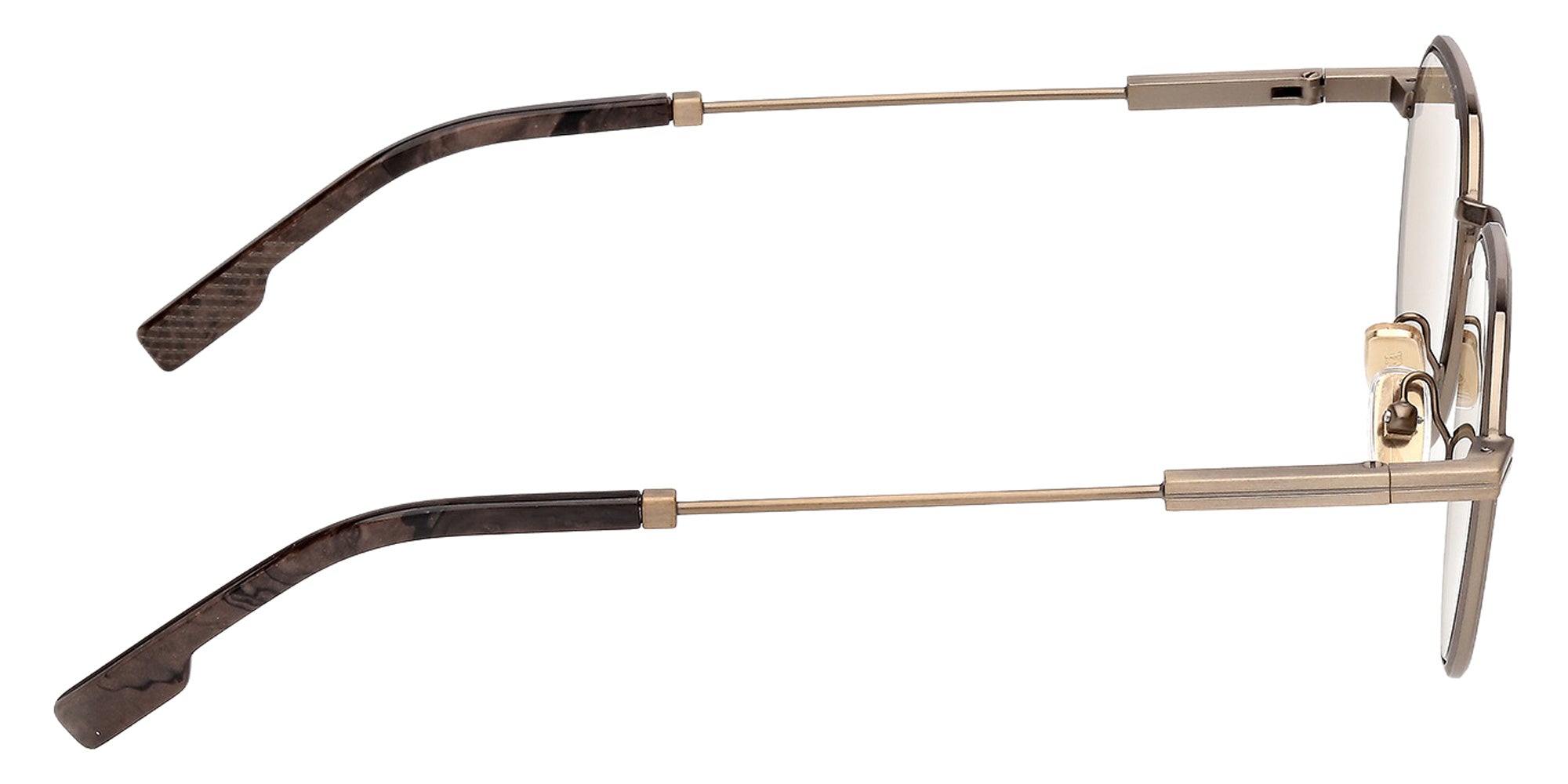 Ermenegildo Zegna EZ0297 35E 51 - Matte Antiqued Pale Gold / Brown 35E #id:ez029735e_s:102130