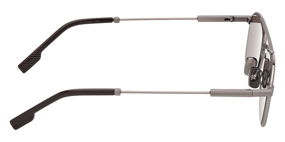Ermenegildo Zegna EZ0298 09E 54 - Matte Gunmetal / Brown #id:ez029809e_s:100130