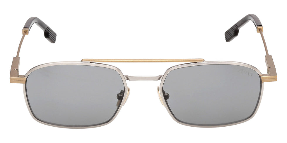 Ermenegildo Zegna EZ0298 15A 54 - Matte Light Ruthenium / Smoke #id:ez029815a_s:102100