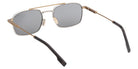 Ermenegildo Zegna EZ0298 15A 54 - Matte Light Ruthenium / Smoke #id:ez029815a_s:102115