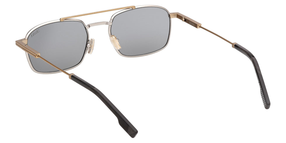 Ermenegildo Zegna EZ0298 15A 54 - Matte Light Ruthenium / Smoke #id:ez029815a_s:102115