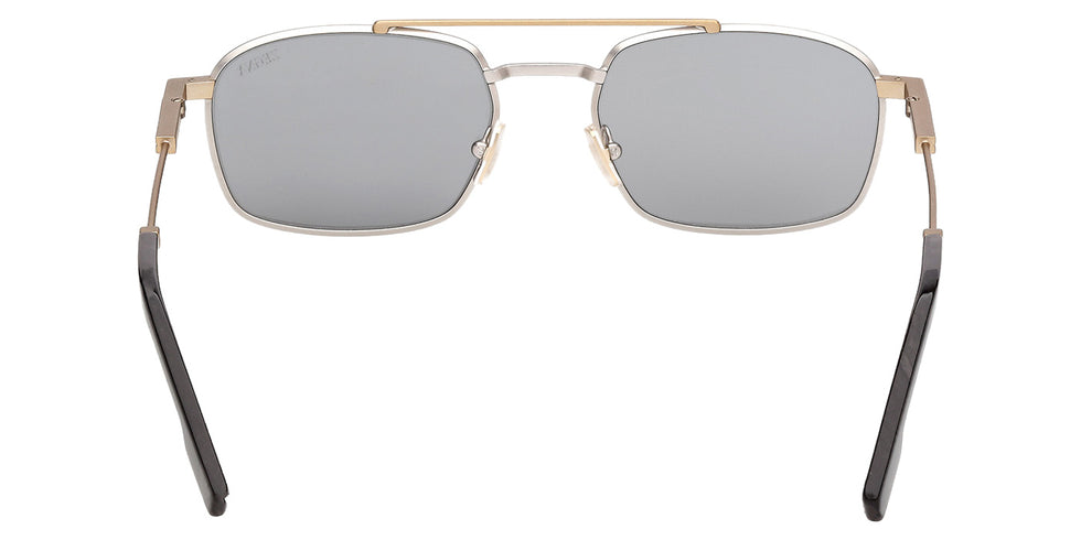 Ermenegildo Zegna EZ0298 15A 54 - Matte Light Ruthenium / Smoke #id:ez029815a_s:102120