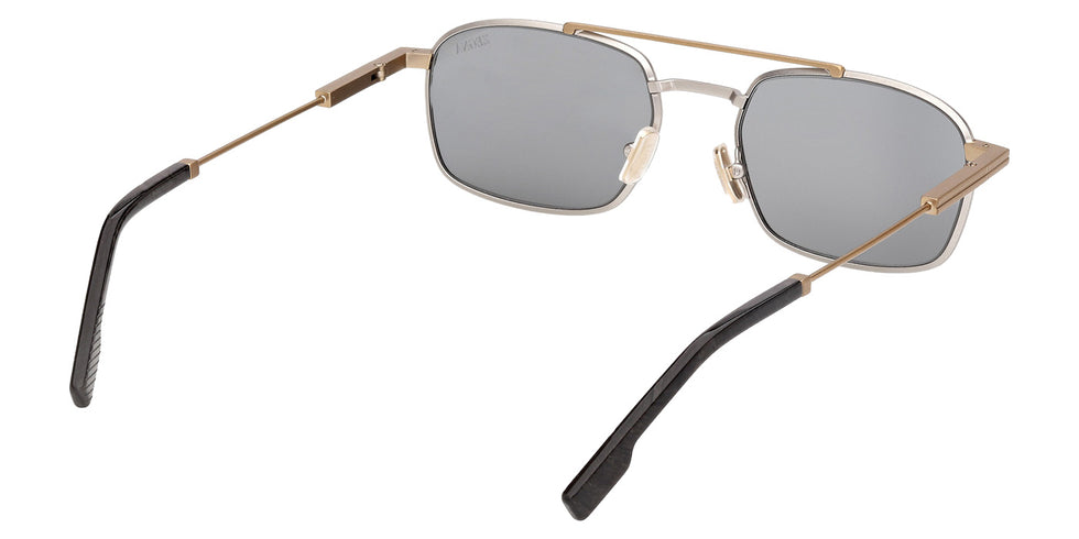 Ermenegildo Zegna EZ0298 15A 54 - Matte Light Ruthenium / Smoke #id:ez029815a_s:102125