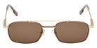 Ermenegildo Zegna EZ0298 37E 54 - Matte Dark Bronze / Brown #id:ez029837e_s:104100