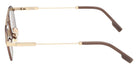 Ermenegildo Zegna EZ0298 37E 54 - Matte Dark Bronze / Brown #id:ez029837e_s:104110