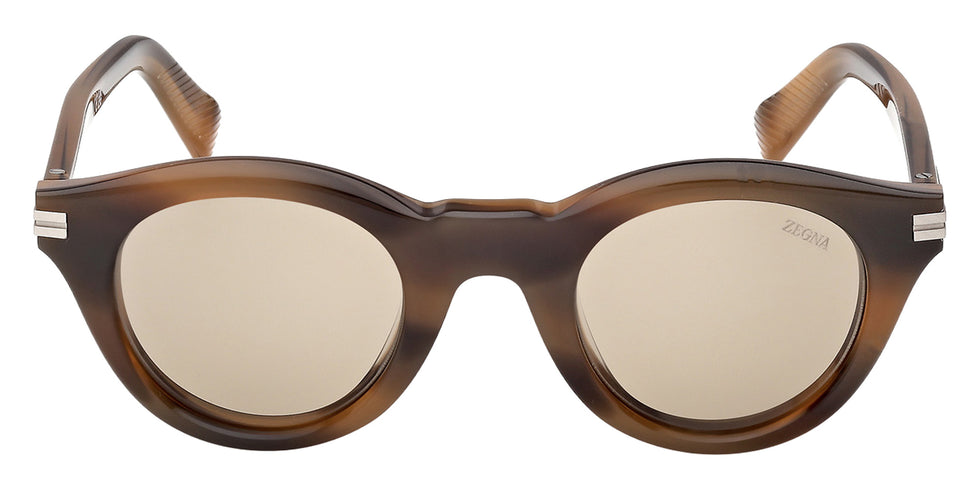Ermenegildo Zegna EZ0302 52E 46 - Dark Havana / Brown 52E #id:ez030252e_s:102100