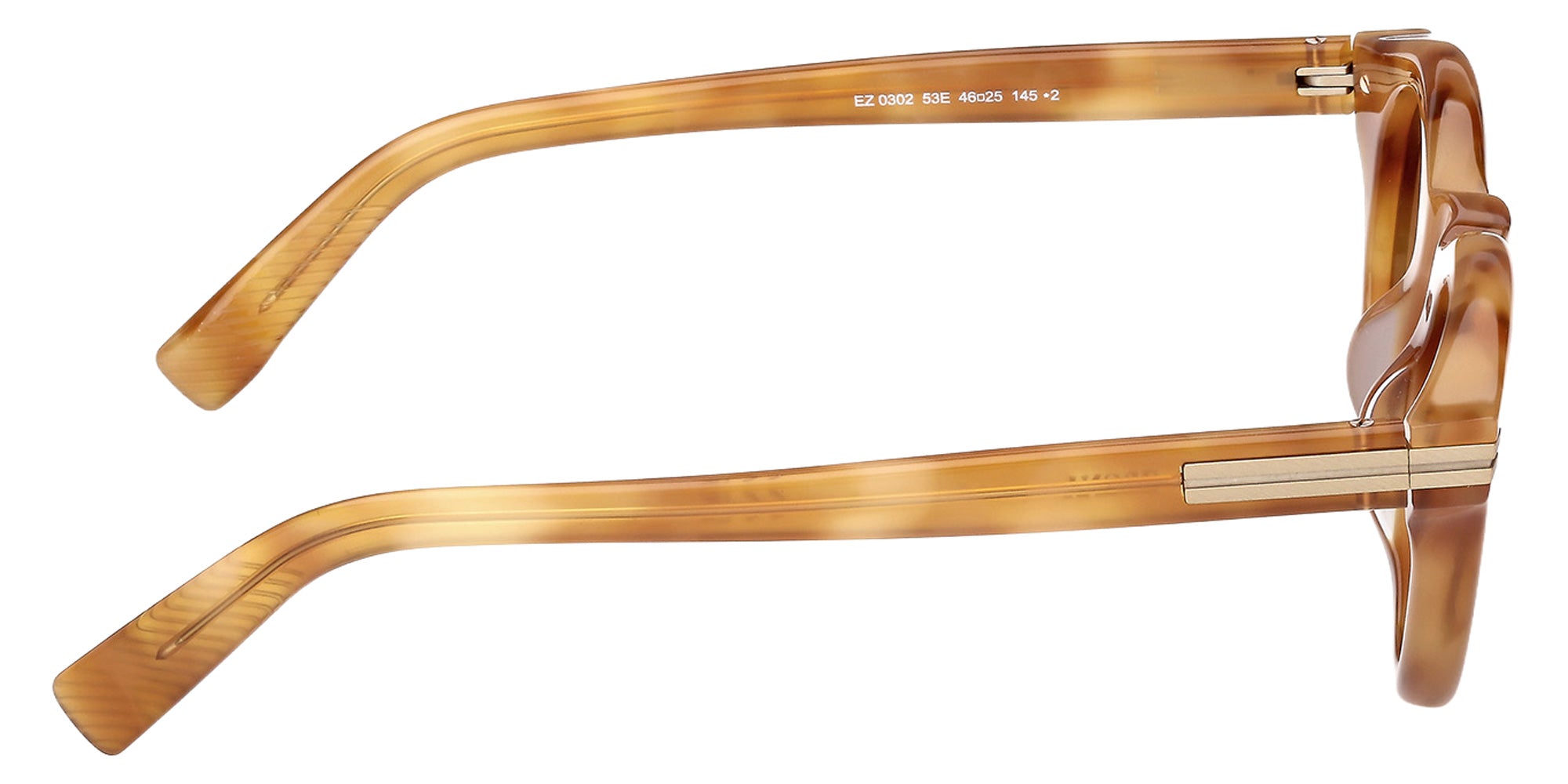 Ermenegildo Zegna EZ0302 53E 46 - Blonde Havana / Brown 53E #id:ez030253e_s:104130