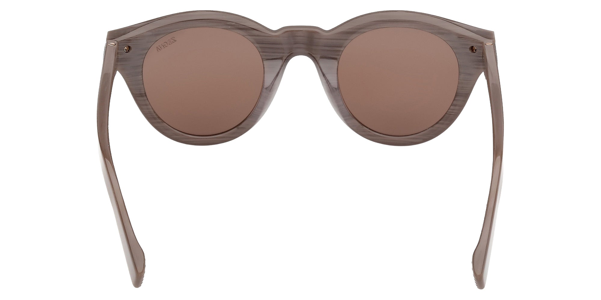 Ermenegildo Zegna EZ0302 59E 46 - Beige Brown/Striped / Brown 59E #id:ez030259e_s:106120