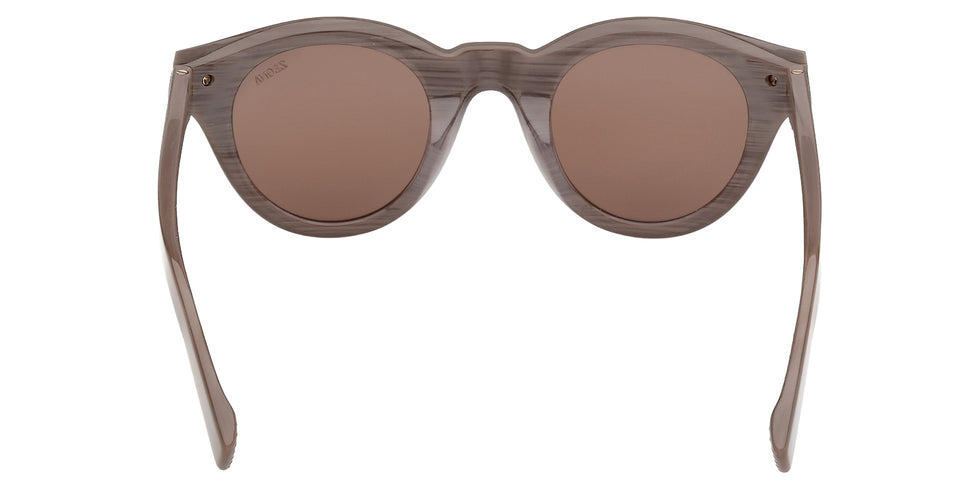 Ermenegildo Zegna EZ0302 59E 46 - Beige Brown/Striped / Brown 59E #id:ez030259e_s:106120