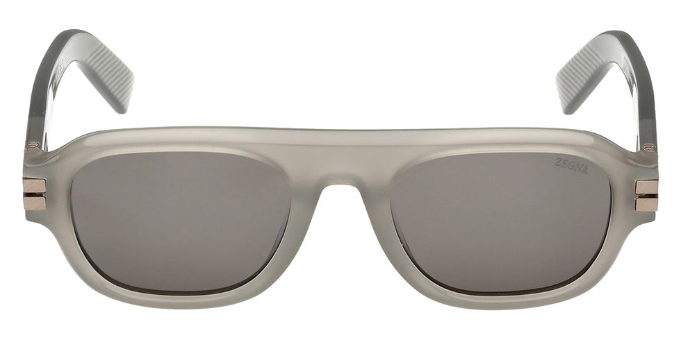 Ermenegildo Zegna EZ0304 20D 52 - Shiny Gray / Smoke Polarized #id:ez030420d_s:100100