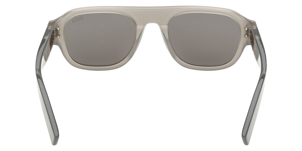 Ermenegildo Zegna EZ0304 20D 52 - Shiny Gray / Smoke Polarized #id:ez030420d_s:100120