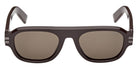Ermenegildo Zegna EZ0304 48N 52 - Shiny Dark Brown / Green #id:ez030448n_s:102100