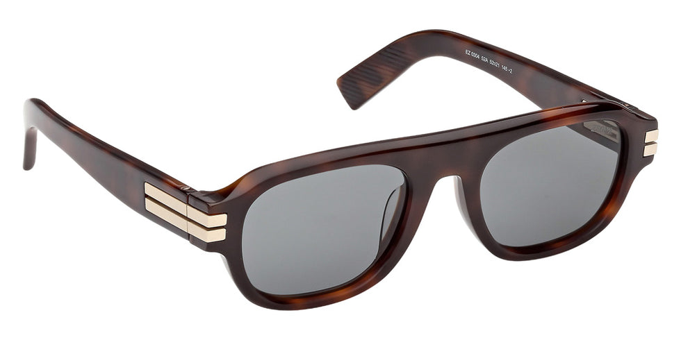 Ermenegildo Zegna EZ0304 52A 52 - Dark Havana / Smoke #id:ez030452a_s:104135