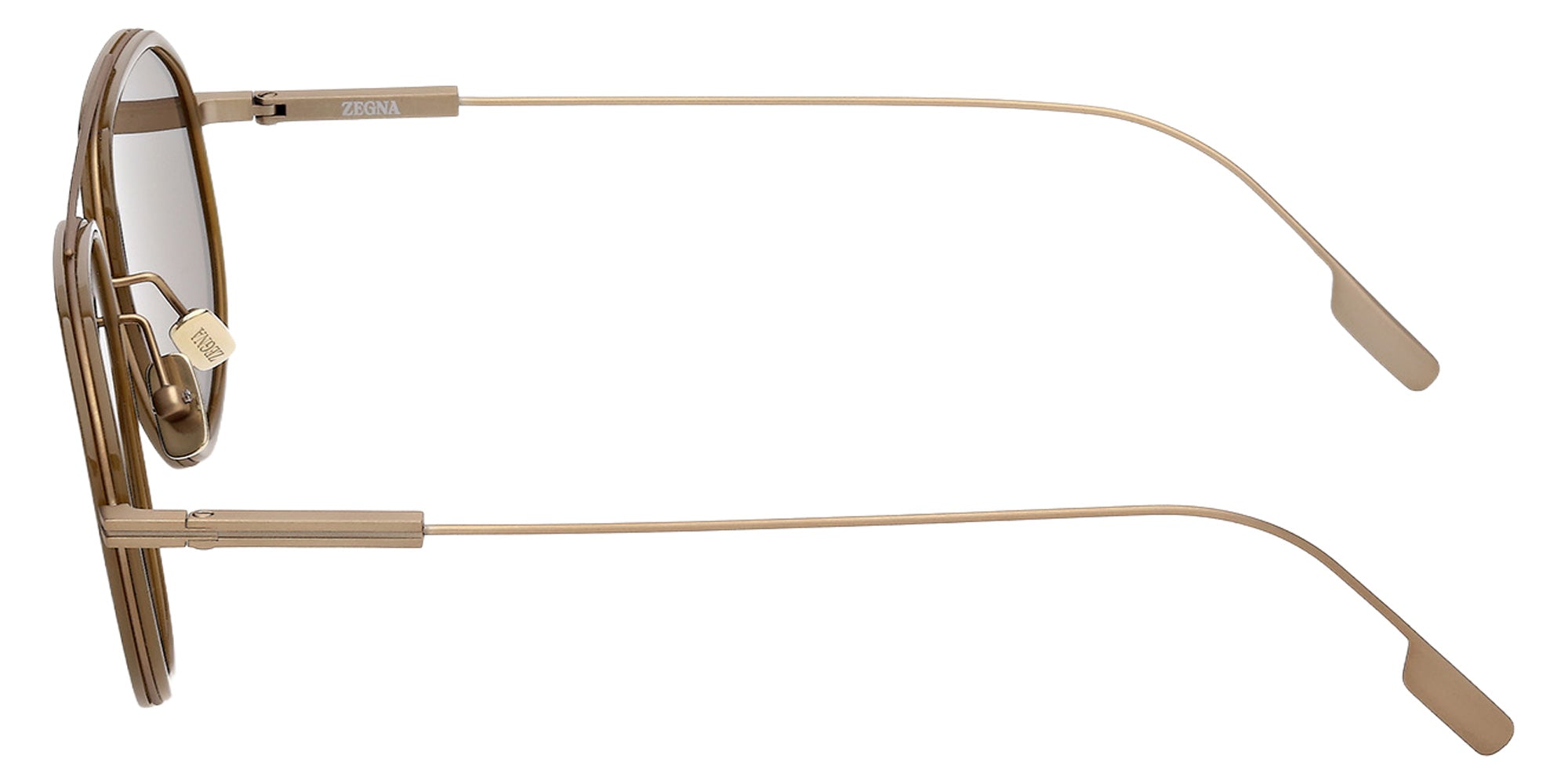 Ermenegildo Zegna EZ0305 98E 56 - Shiny Dark Green / Brown 98E #id:ez030598e_s:100110