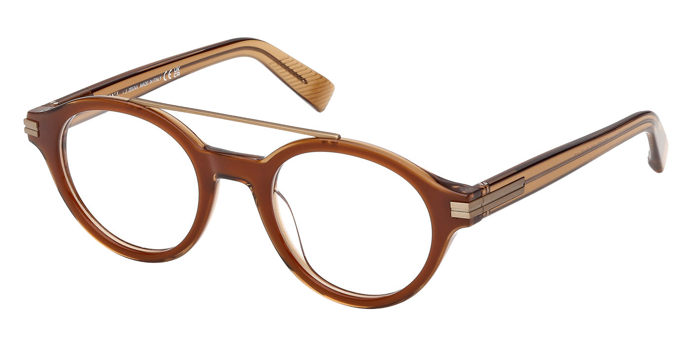 Ermenegildo Zegna EZ5327 045 50 - Shiny Light Brown #id:ez5327045_s:102105