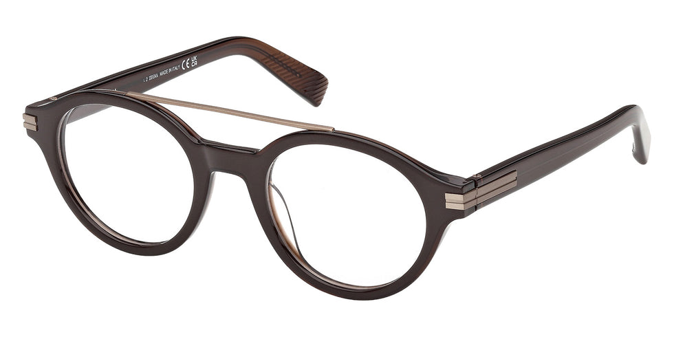 Ermenegildo Zegna EZ5327 048 50 - Shiny Dark Brown #id:ez5327048_s:104105