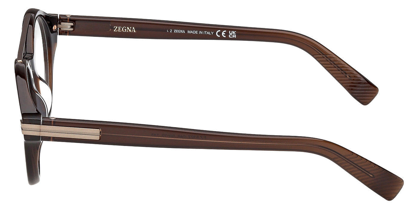 Ermenegildo Zegna EZ5327 048 50 - Shiny Dark Brown #id:ez5327048_s:104110