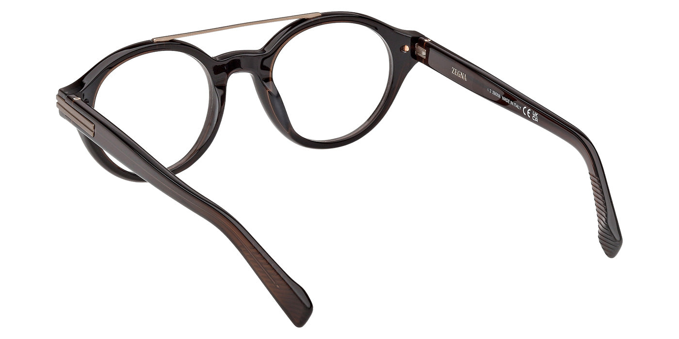 Ermenegildo Zegna EZ5327 048 50 - Shiny Dark Brown #id:ez5327048_s:104115
