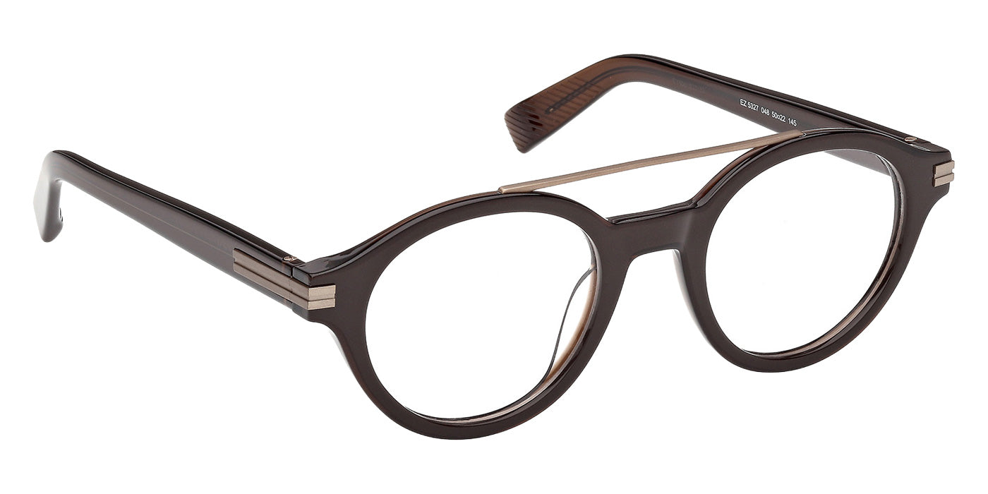 Ermenegildo Zegna EZ5327 048 50 - Shiny Dark Brown #id:ez5327048_s:104135