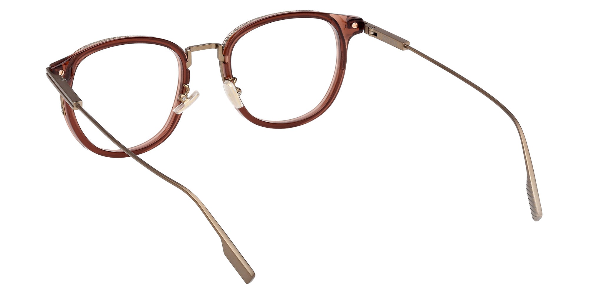 Ermenegildo Zegna EZ5337-D 045 52 - Shiny Light Brown 045 #id:ez5337d045_s:102115