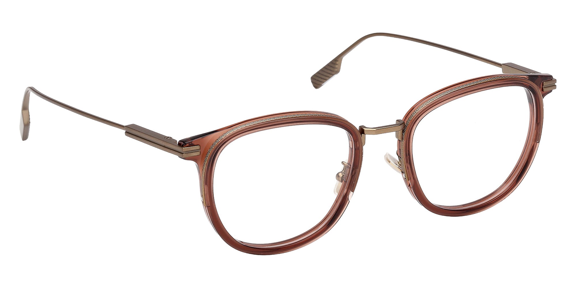 Ermenegildo Zegna EZ5337-D Geometric Eyeglasses | EyeOns.com