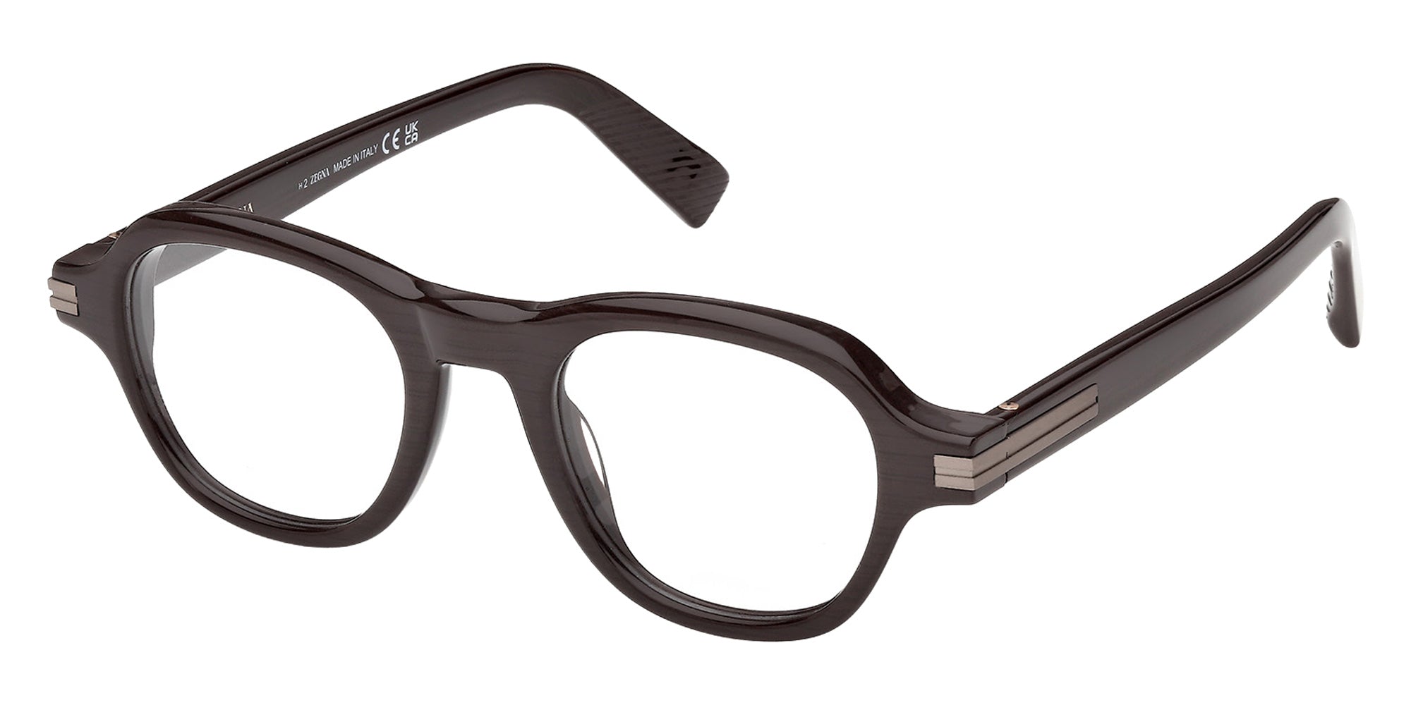 Ermenegildo Zegna EZ5341 050 47 - Light Brown/Striped 050 #id:ez5341050_s:102105