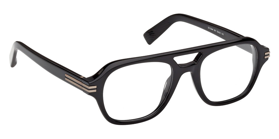 Ermenegildo Zegna EZ5344 001 52 - Shiny Black #id:ez5344001_s:100135