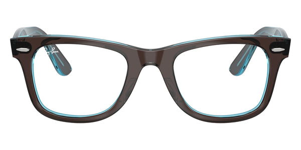 Brown on Transparent Blue / 50-22-150