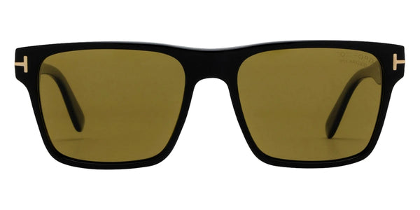 Shiny Black / Brown Polarized / 55-17-145