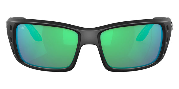 Matte Black / Green Mirrored Polarized / 62-16-125