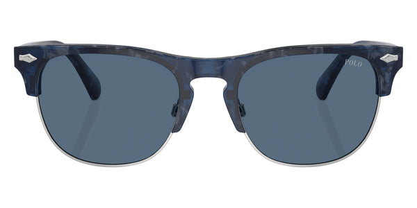 Shiny Blue Havana / Bottle Green / 54-20-145