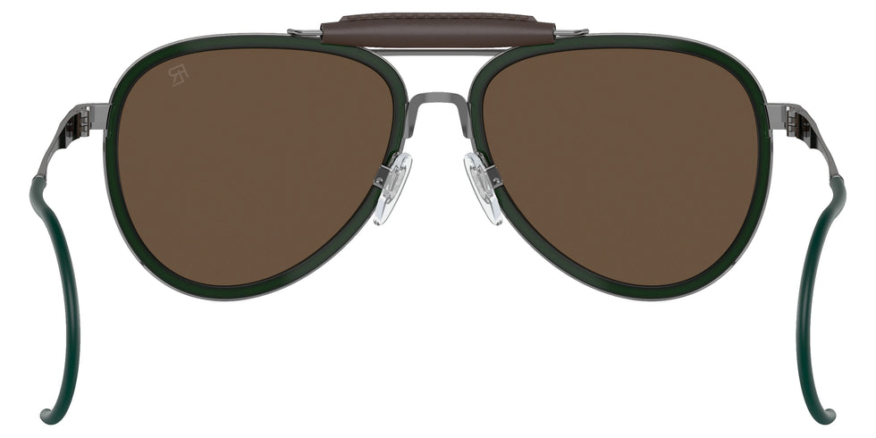 RALPH LAUREN RL7080Q 900253 58 - Green/Gunmetal / Brown