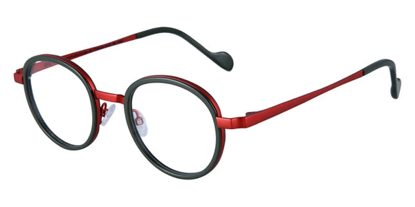 Solid Military Green/Matte Brick Orange / 45-22