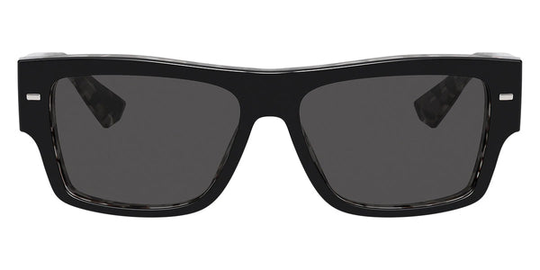 Black on Gray Havana / Dark Gray / 55-15-145