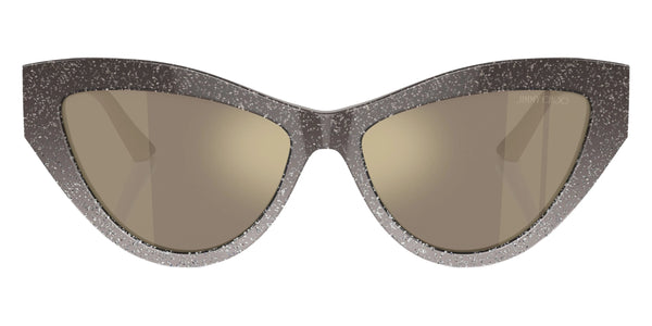 Sand Gradient Glitter / Light Brown Mirrored Gold / 55-15-140