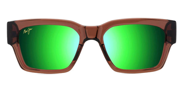 Shiny Trans Light Brown / MAUIGreen® / 53-18-145