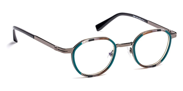 Stripes Green/Black/Shiny Gunmetal / 45-22-144