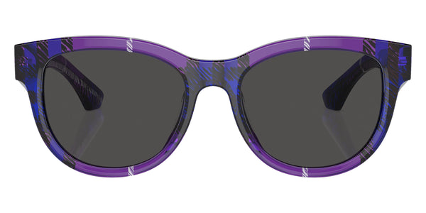 Check Violet / Dark Gray / 54-19-140