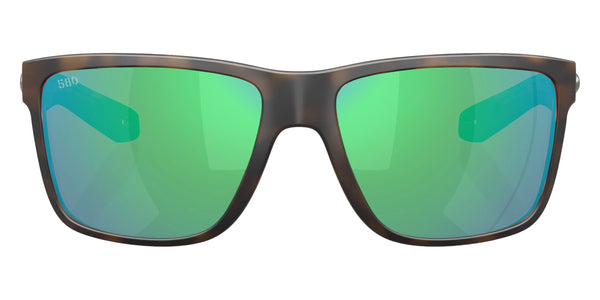 Matte Tortoise / Green Mirrored Polarized / 58-15-134