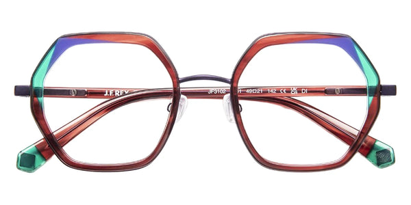 Burgundy/Green/Blue / 49-21-142