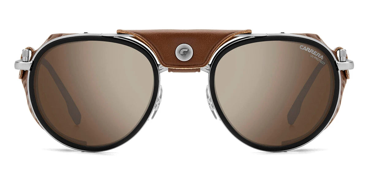 Carrera Benchmark Bronze Oval Sunglasses Carrera Brown Metal Oval Sunglasses Frames 52-18 140  main image 4