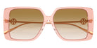 Tory Burch TY7205D 199413 56 - Transparent Pink/Shiny Rose Gold / Gradient Light Brown