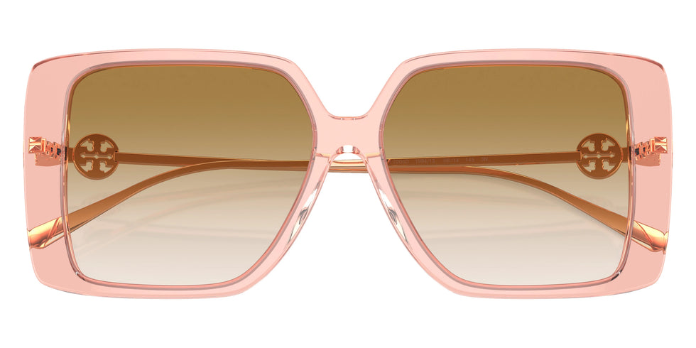 Tory Burch TY7205D 199413 56 - Transparent Pink/Shiny Rose Gold / Gradient Light Brown