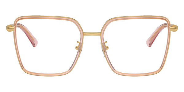 Transparent Peach/Gold / 55-17-140